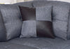 3 PC Sectional Sofa Set, Gray Linen Right -Facing Chaise with Free Storage Ottoman - MEGAFURNISHING
